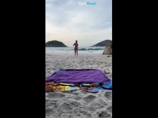 big ass latina fucks on the public beach while people watch - pornhub.com